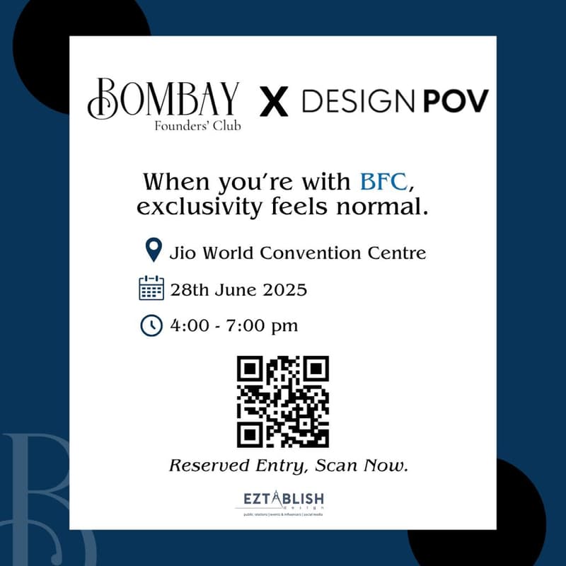 Cover Image for Bombay Founders' Club X Design POV