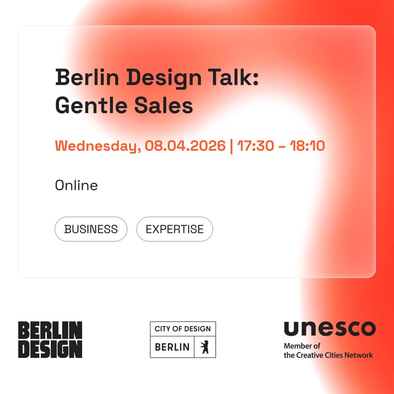 Cover Image for Berlin Design Talk: Gentle Sales