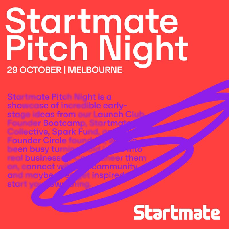 Cover Image for Startmate Pitch Night (Melbourne)