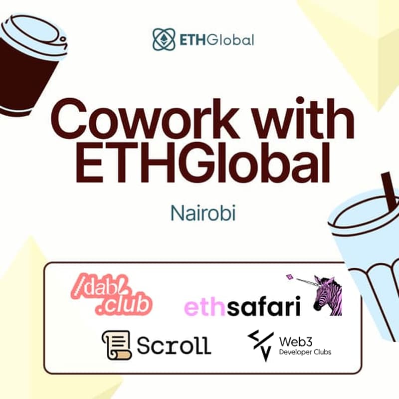 Cover Image for Cowork with ETHGlobal in Nairobi with ETHSafari + dabl.club