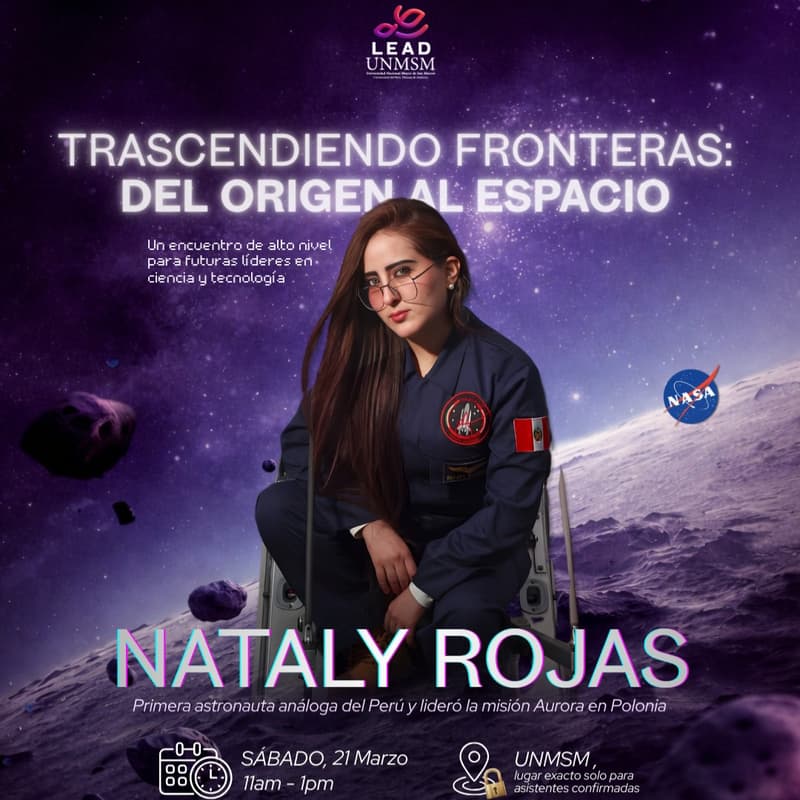 Cover Image for Trascendiendo Fronteras: Del Origen al Espacio con Nataly Rojas