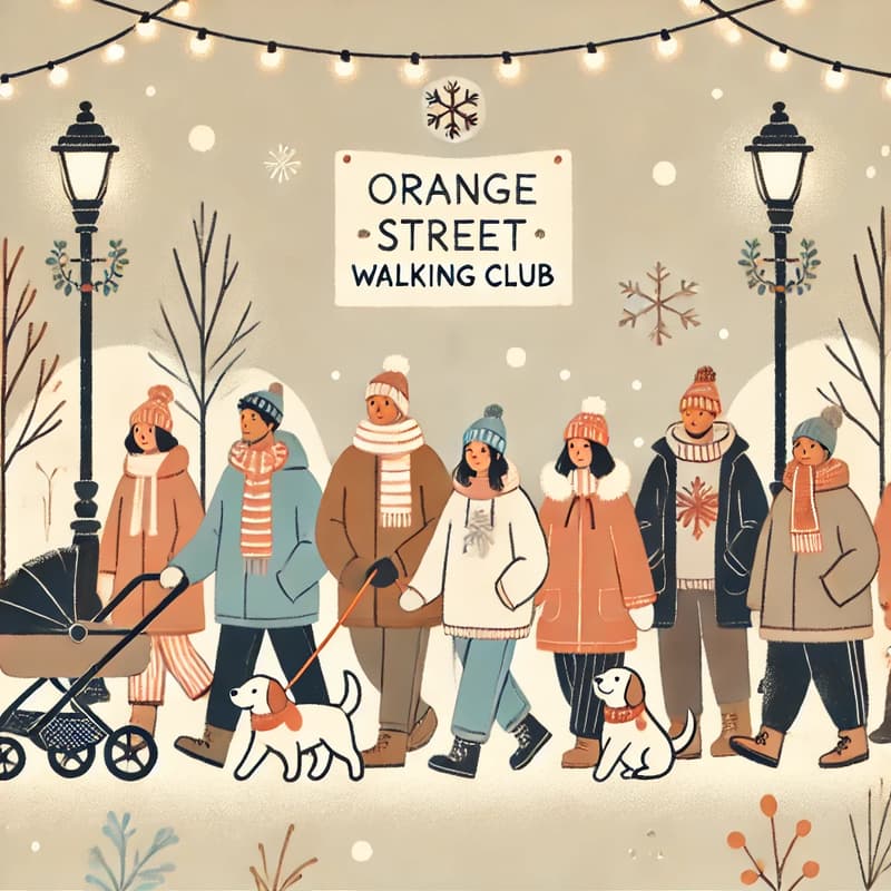 Cover Image for Orange Street Walking Club - 12/22/2024 Meet-Up