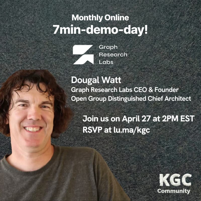 Cover Image for KGC 7-Min Demo Day #2 with Graph Research Labs