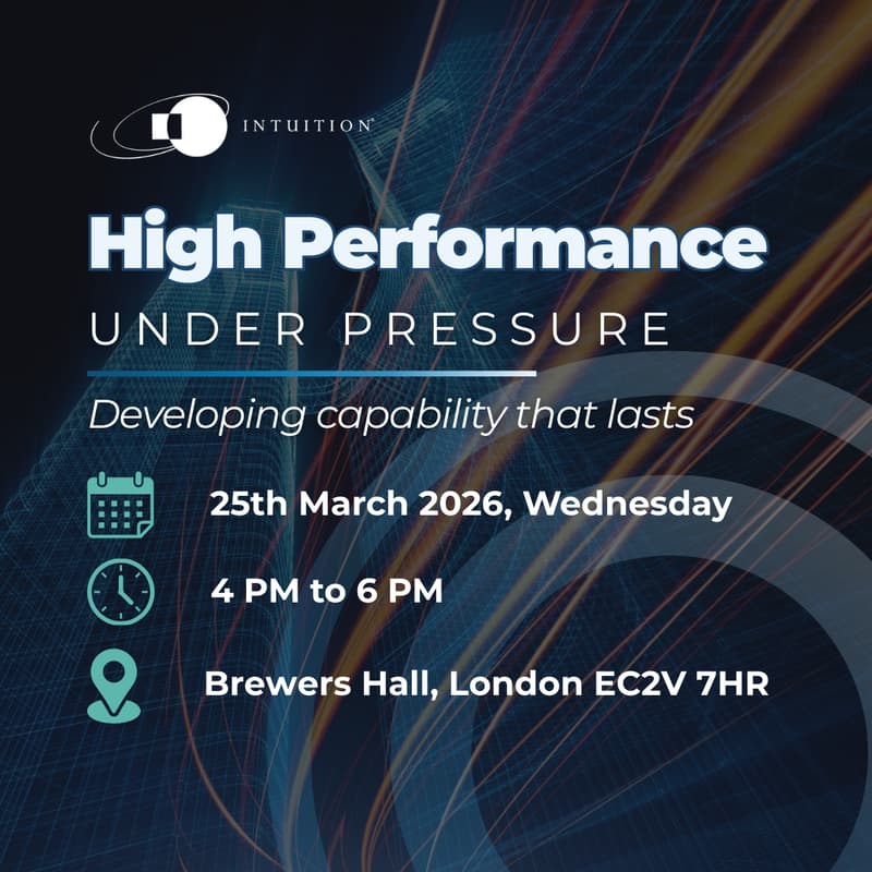 Cover Image for High Performance Under Pressure - Developing capability that lasts