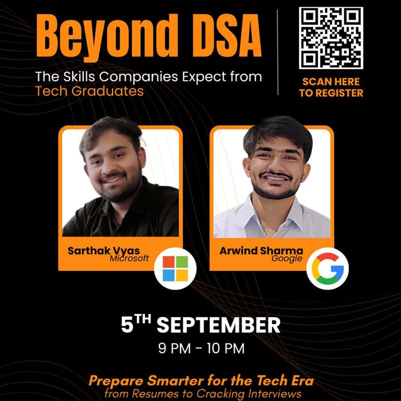 Cover Image for BEYOND DSA: The skills Companies Expect from Tech Graduates