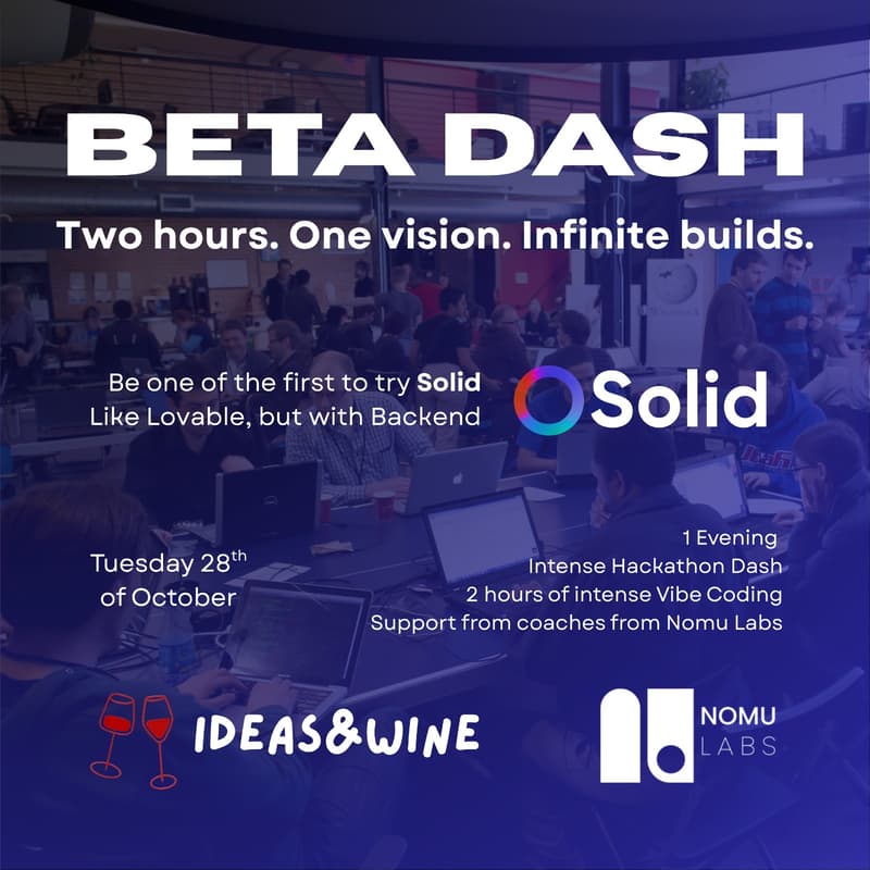 Cover Image for BETA DASH x Nomu Labs