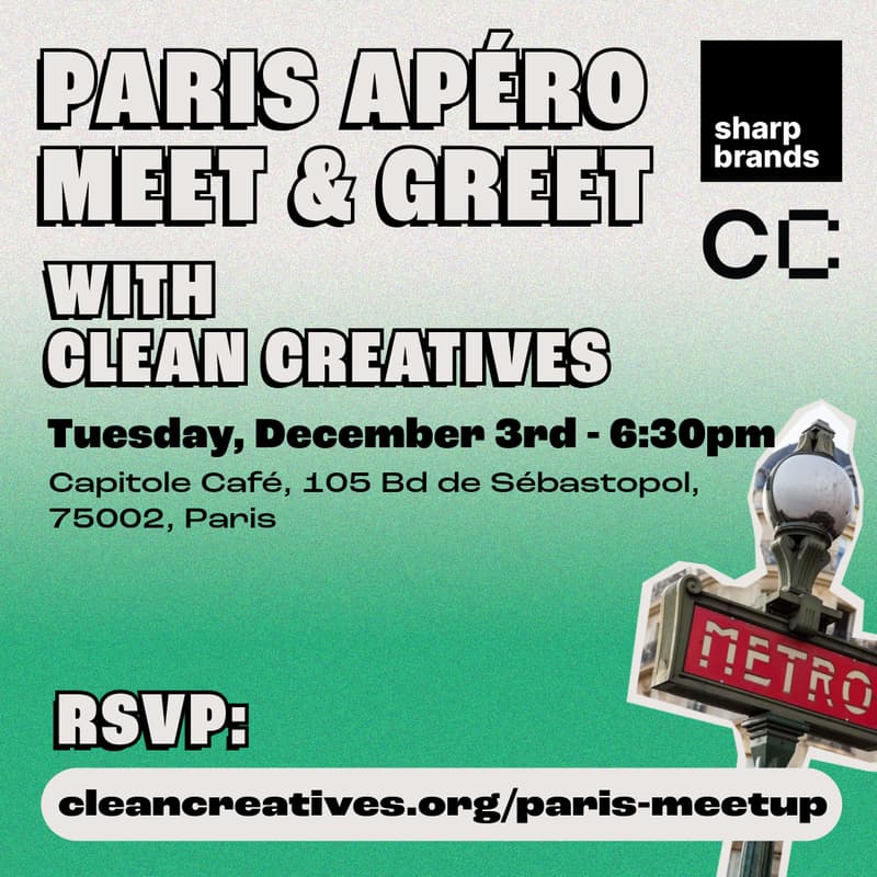 Cover Image for Paris Meet and Greet with Clean Creatives