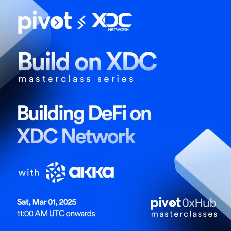 Cover Image for Building DeFi on XDC