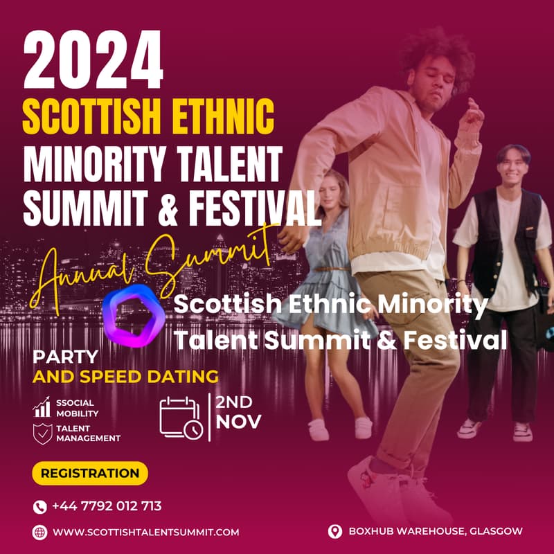 Cover Image for Scottish Ethnic Minority Talent Festival 2024