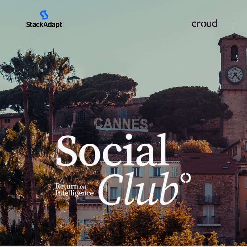 Cover Image for ROI Social Club in Cannes w/ Croud & StackAdapt