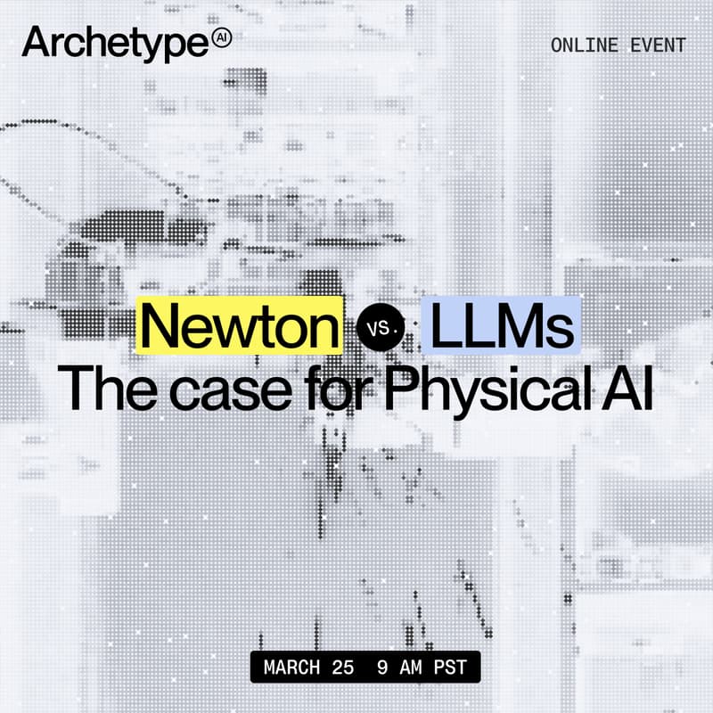 Cover Image for Newton vs. LLMs: The case for Physical AI