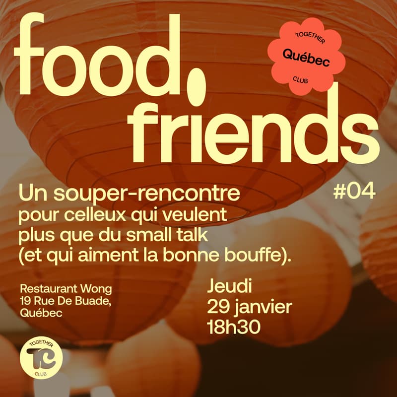 Cover Image for Food Friends Québec vol. 4 - Les relations humaines