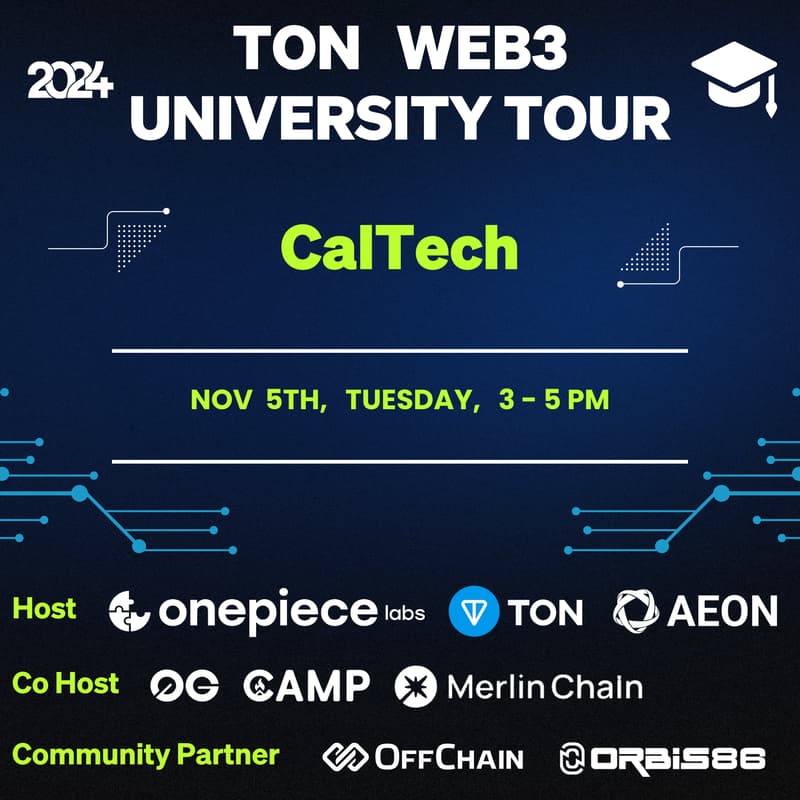 Cover Image for Web3 University Tour @ CalTech