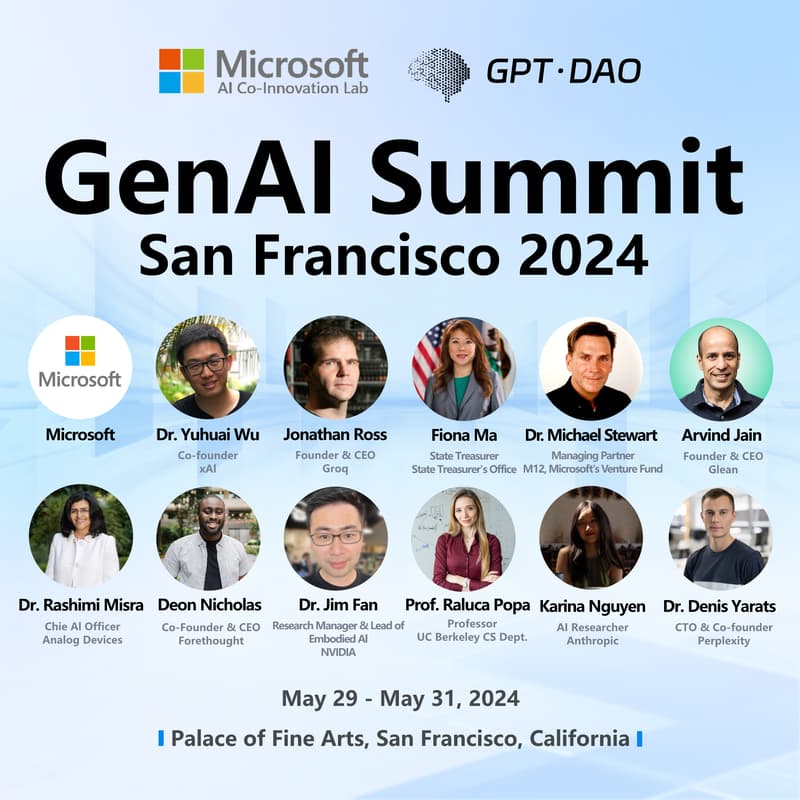 Cover Image for GENAI SUMMIT SF 2024 Volunteer Meetup Session 6