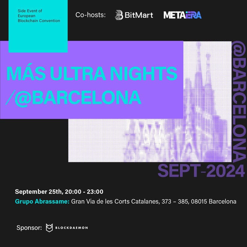 Cover Image for Más Ultra Nights @Barcelona