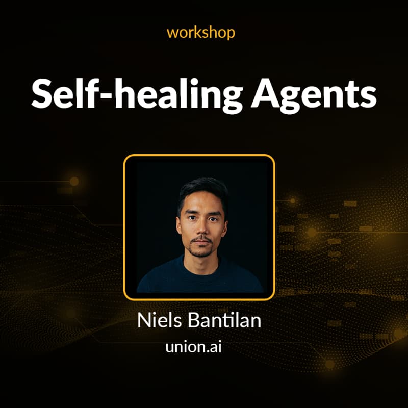 Cover Image for Self Healing AI Agents - ai workshop