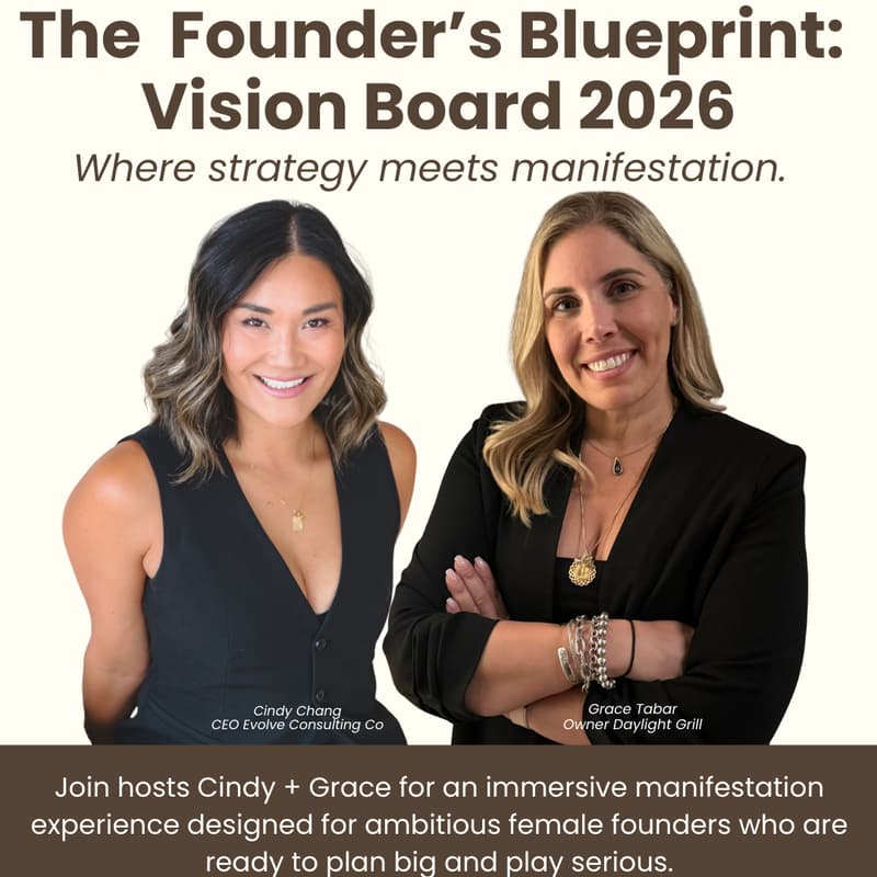 Cover Image for The Founder's Blueprint + Vision Board 2026