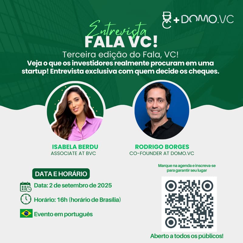 Cover Image for 🎙️ Fala, VC! – Terceira edição | Entrevista com DOMO