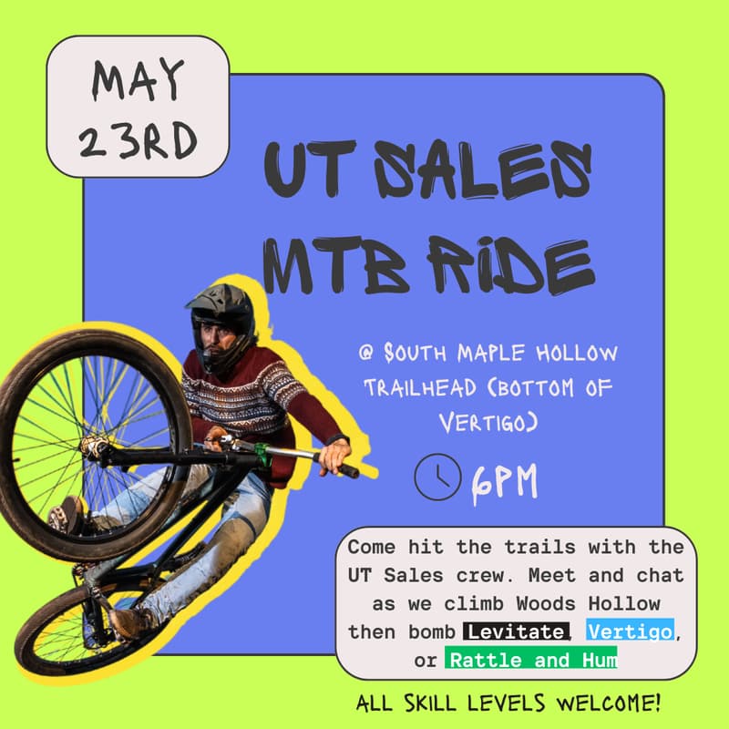 Cover Image for UT Sales MTB Ride