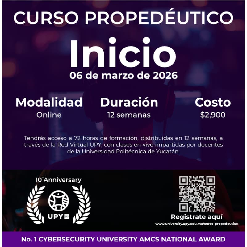 Cover Image for Curso Propedéutico UPY 2026
