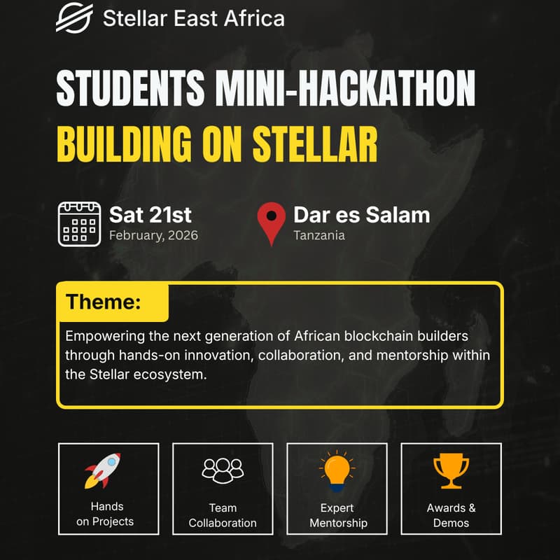 Cover Image for Students Hackathon: Building on the Stellar Blockchain