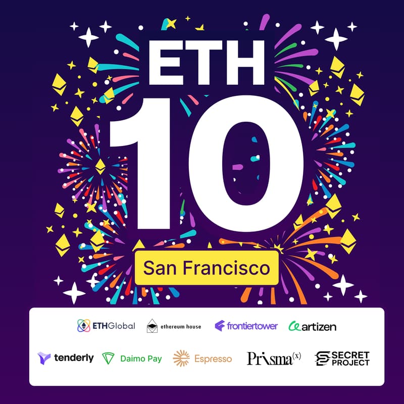 Cover Image for Ethereum 10Y Anniversary San Francisco