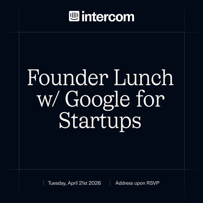 Cover Image for Founder Lunch w/ Google for Startups
