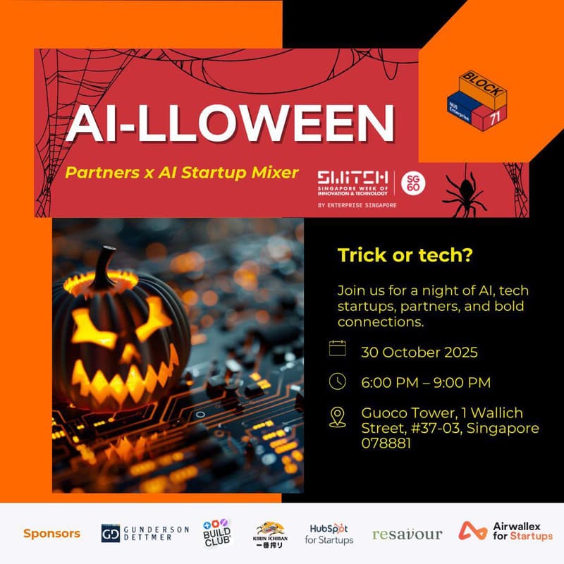 Cover Image for đ AI-LLOWEEN - Partners x AI Startup Mixer