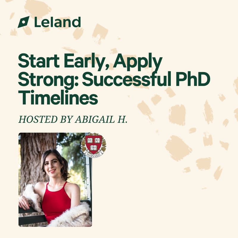Cover Image for Start Early, Apply Strong: Successful PhD Timelines