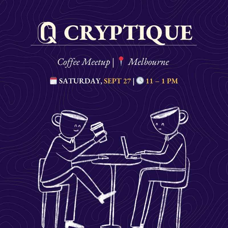 Cover Image for ☕ Coffee Meetup — Powered by Cryptique