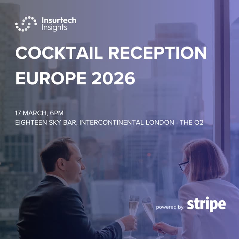 Cover Image for Cocktail Reception | Insurtech Insights Europe 2026 powered by Stripe