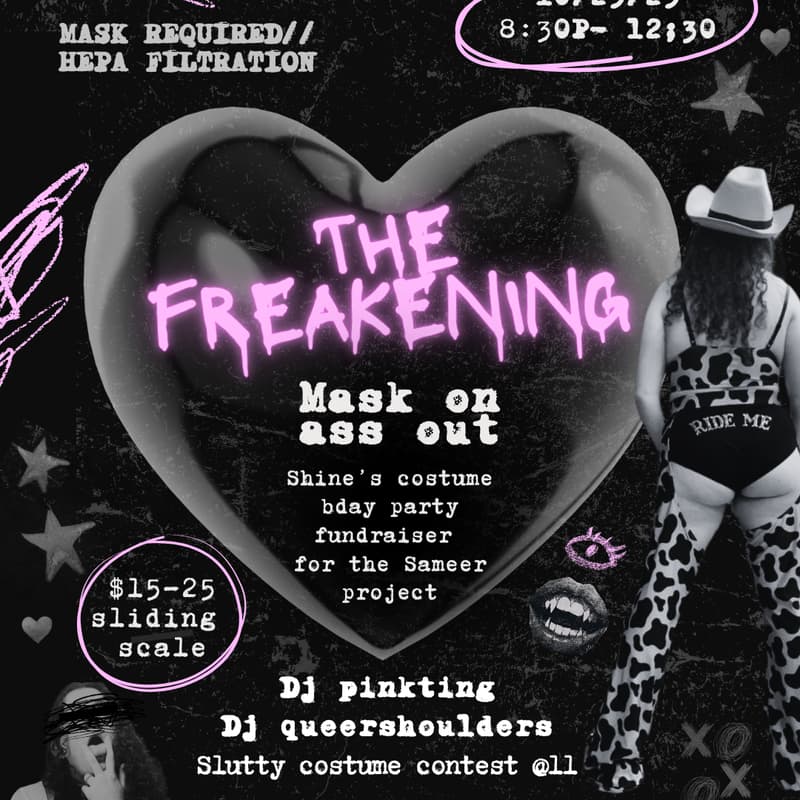 Cover Image for The Freakening - Masked Required Fundraiser