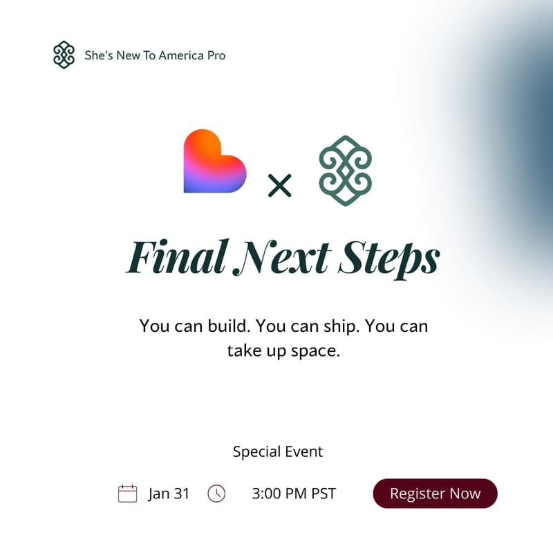 Cover Image for She's NTAP x Lovable Hackathon | Final Next Steps