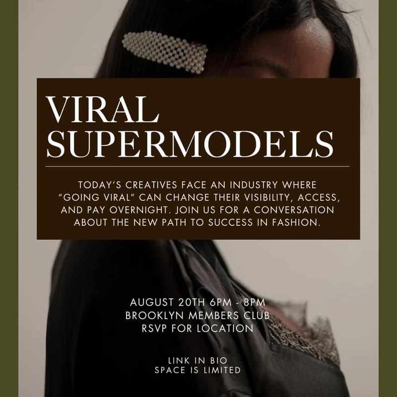 Cover Image for VIRAL SUPERMODELS: Private Creatives Panel