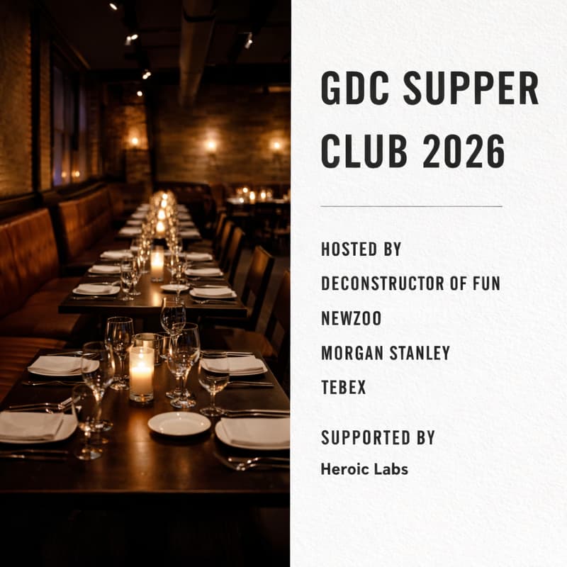 Cover Image for GDC Supper Club 2026