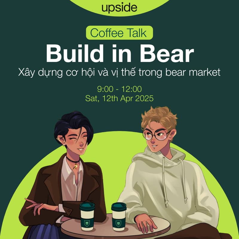 Cover Image for Coffee Talk - Build in Bear | Xây dựng cơ hội và vị thế trong bear market
