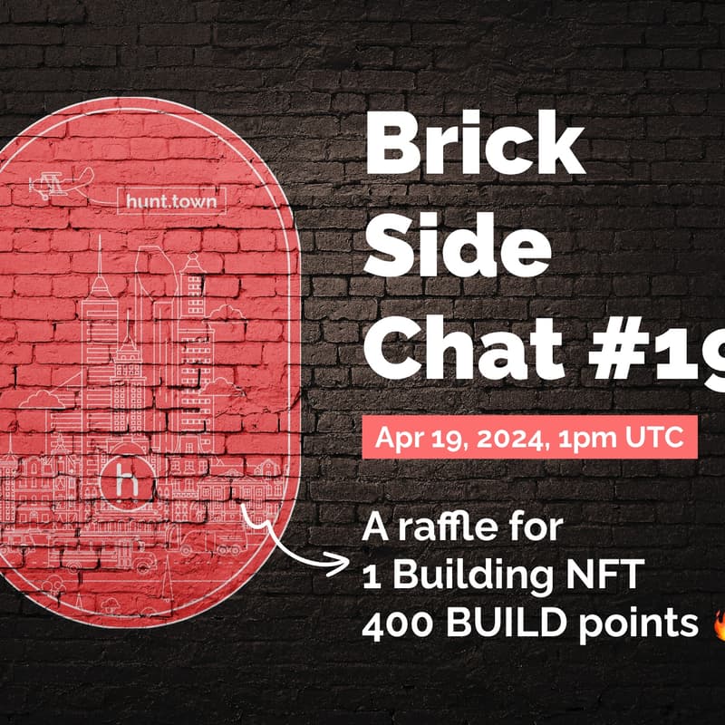 Cover Image for Brick Side Chat #19 - Online Web3 Networking Meetup