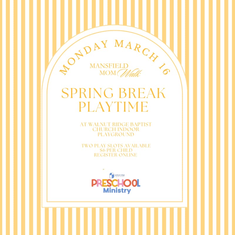 Cover Image for Spring Break Playtime 8:30-10:15 AM