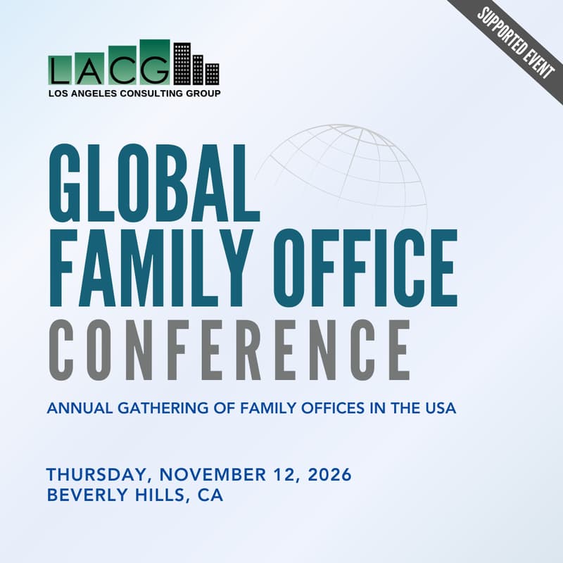 Cover Image for November 12: Global Family Office Conference