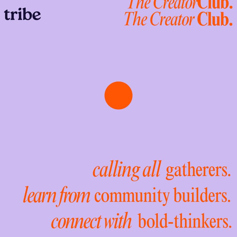 Cover Image for The Creator Club: Community Founders Panel Evening