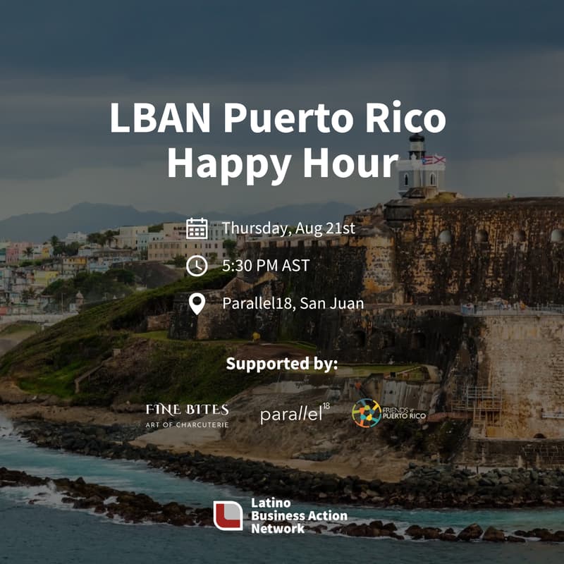 Cover Image for LBAN Alumni Networking Happy Hour | Puerto Rico