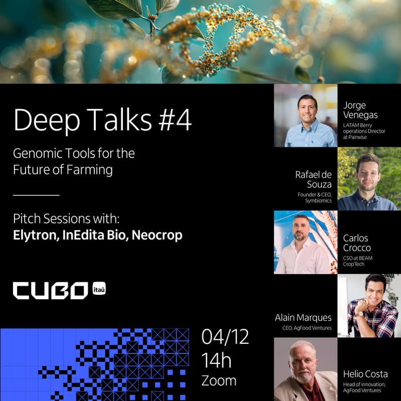 Cover Image for Deep Talks #4 - Genomic Tools for the Future of Farming