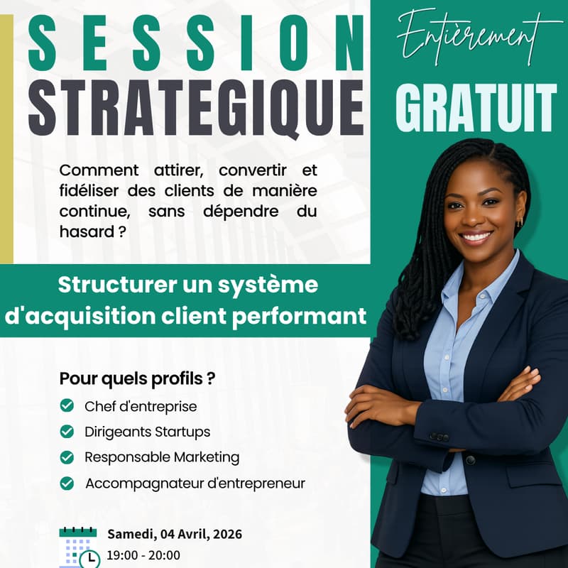 Cover Image for SESSION STRATÉGIQUE