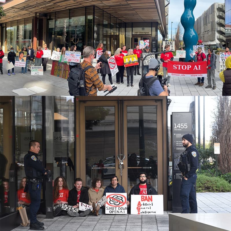Cover Image for Next Stop AI Protest at OpenAI