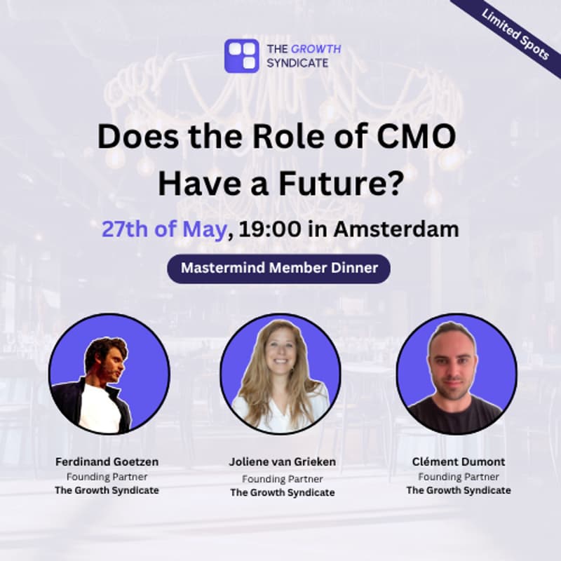 Cover Image for Does the Role of CMO Have a Future? | TGS Community