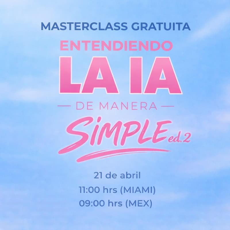 Cover Image for Entendiendo la IA de manera SIMPLe (M) ed.2