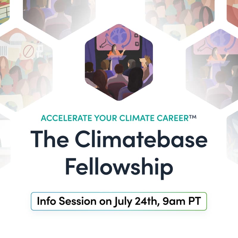 Cover Image for Climatebase Fellowship Info Session: Cohort 8