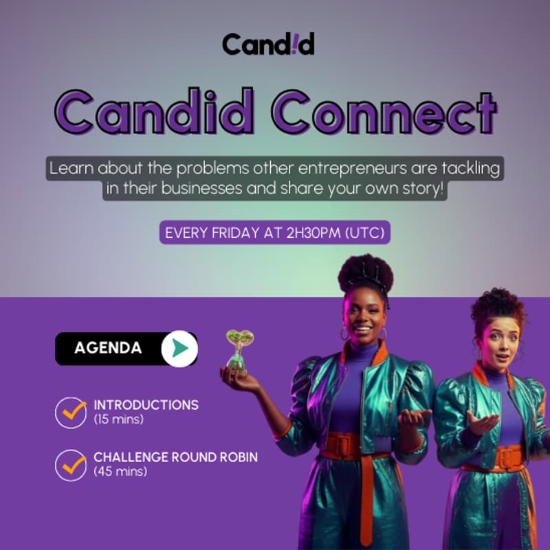Cover Image for Candid Connect: Founder Networking