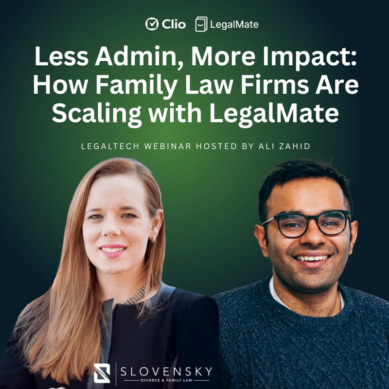 Cover Image for Less Admin, More Impact: How Family Law Firms Are Scaling with LegalMate