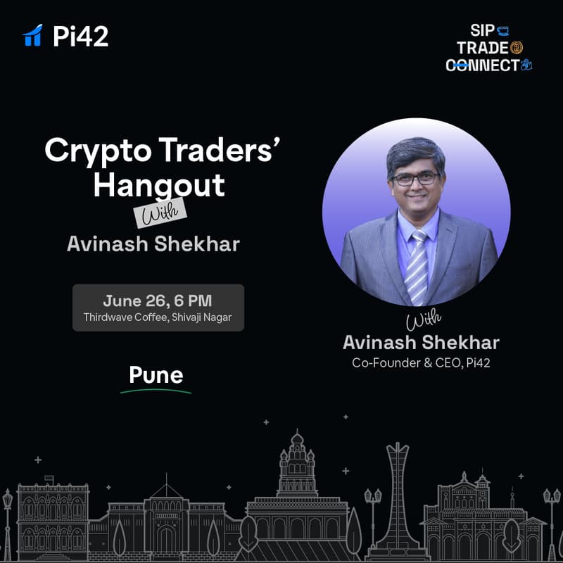 Cover Image for Crypto Traders’ Hangout with Avinash Shekhar- Pune